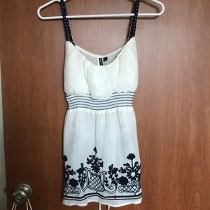 Dressy top with tie on the back